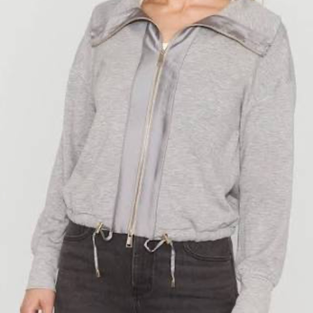 White House Black Market - Satin Trim Jacket